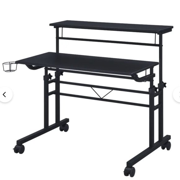 Rolling Writing Desk ( adjustable height) - Picture 2 of 3